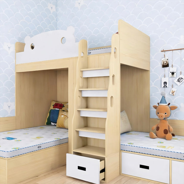 COVI Modern Double Decker Children’s Bedframe - Cassa Haus Singapore