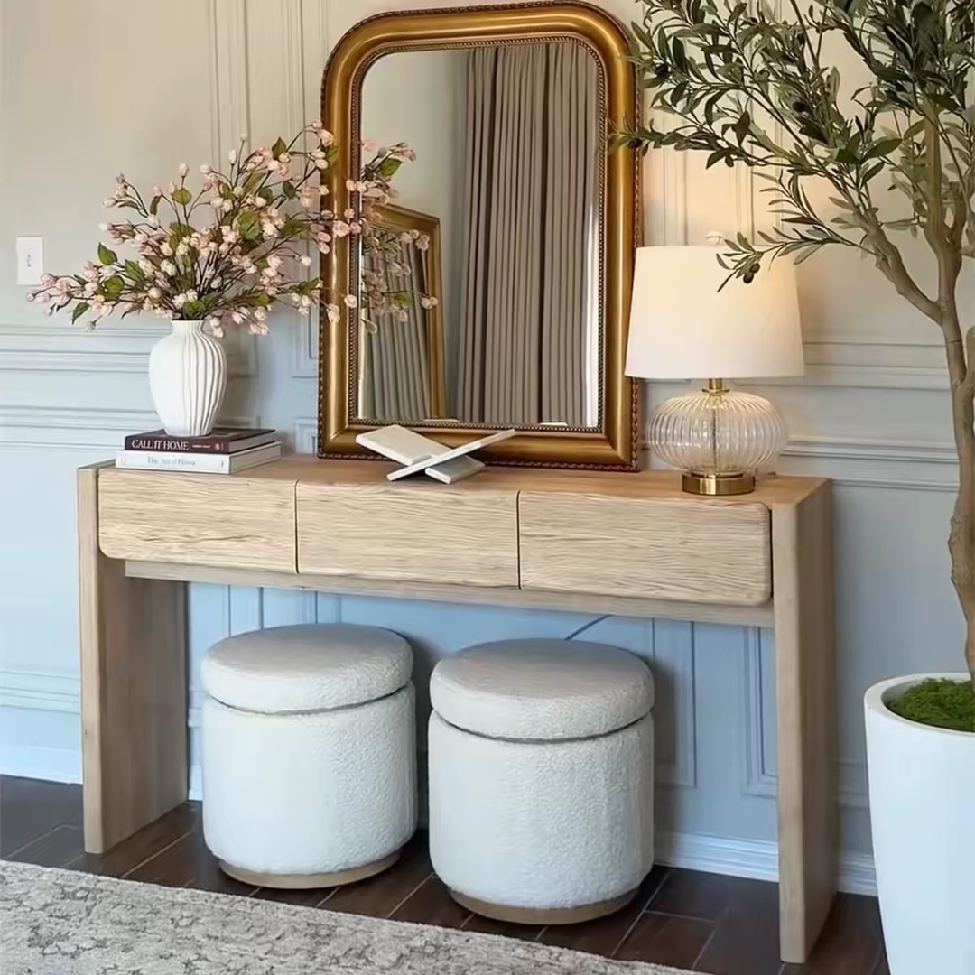 KOVEN Modern Solid Wood Console Table - Cassa Haus Singapore