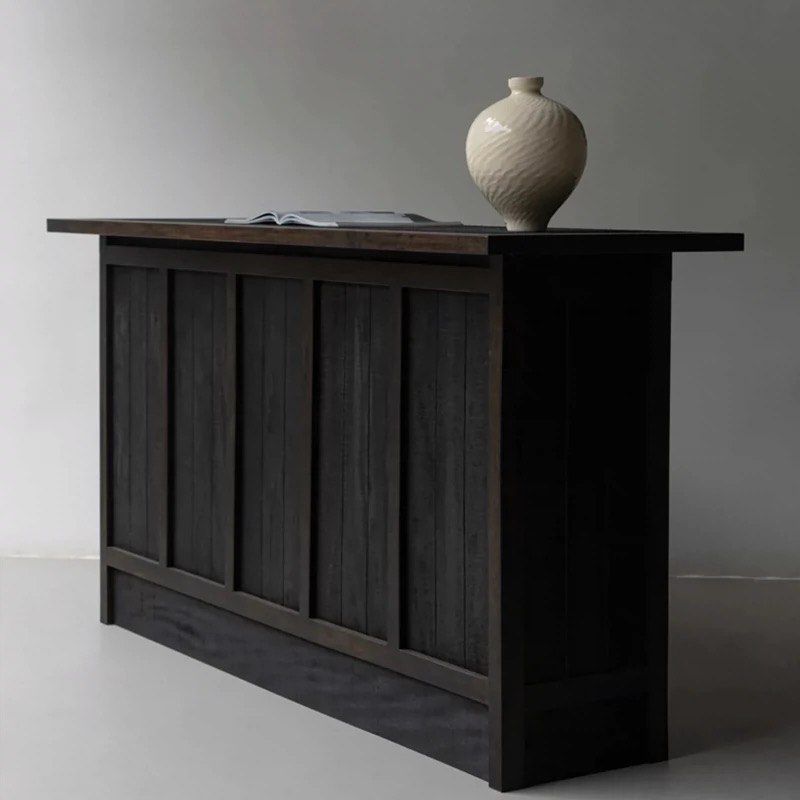 FAIRER Farmhouse Solid Wood Bar Table - Urban Mood Singapore