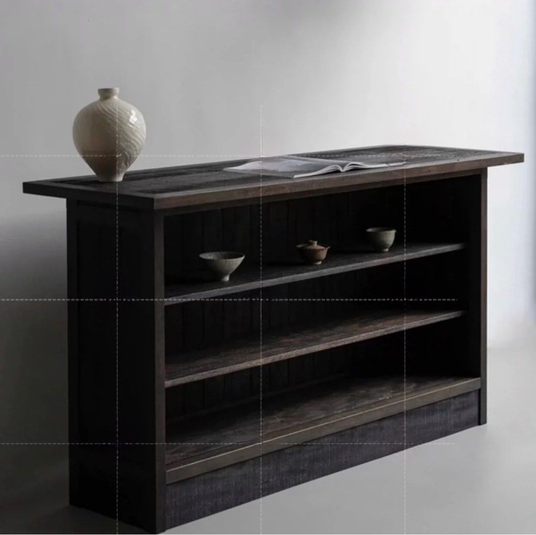 FAIRER Farmhouse Solid Wood Bar Table - Urban Mood Singapore