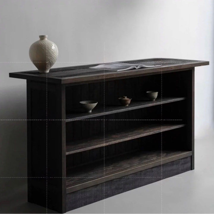 FAIRER Farmhouse Solid Wood Bar Table - Urban Mood Singapore