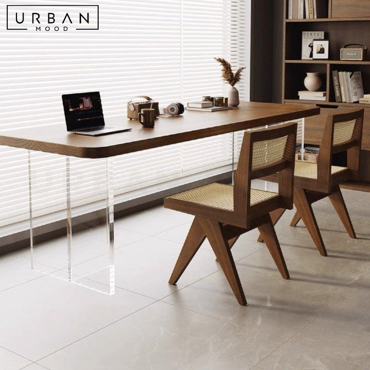 FARIA Modern Solid Wood Study Table