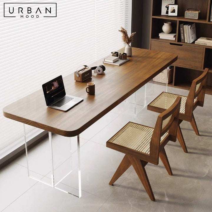 FARIA Modern Solid Wood Study Table