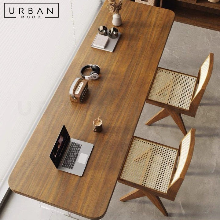 FARIA Modern Solid Wood Study Table