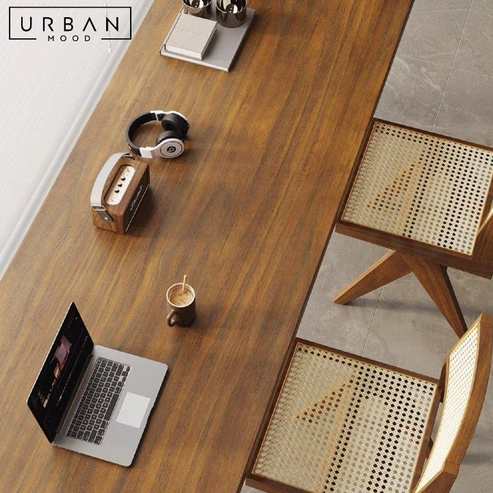 FARIA Modern Solid Wood Study Table