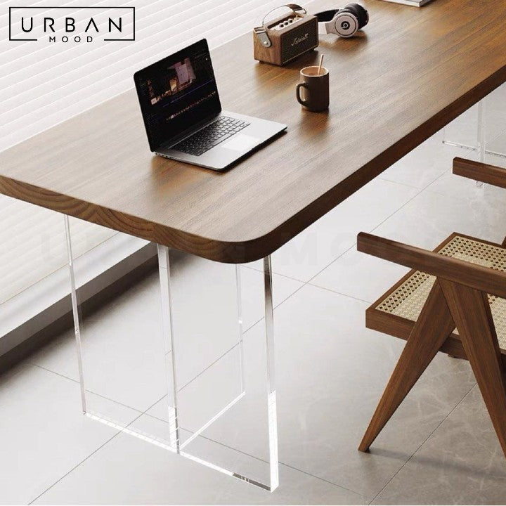 FARIA Modern Solid Wood Study Table