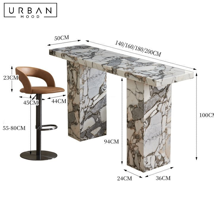 FAURE Modern Marble Bar Table