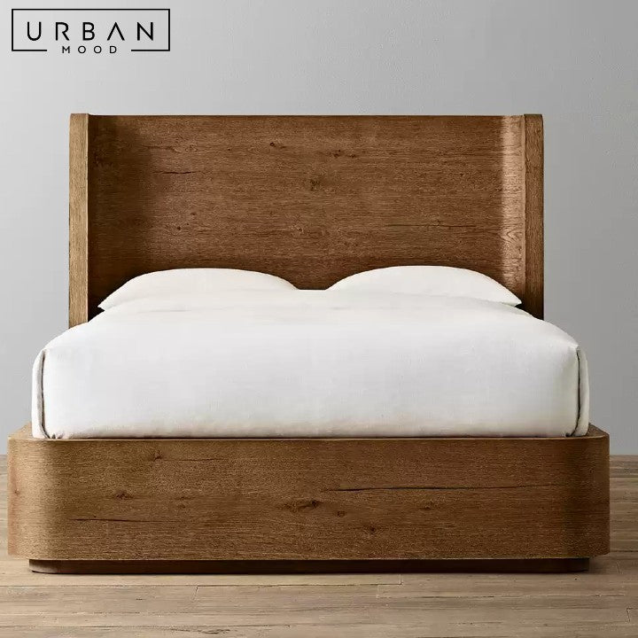 FAVRE Modern Solid Wood Bedframe
