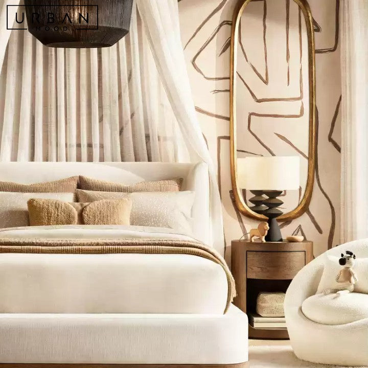 FAVRE Modern Solid Wood Bedframe