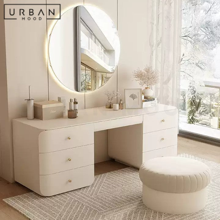 FENNY Modern Solid Wood Vanity Table