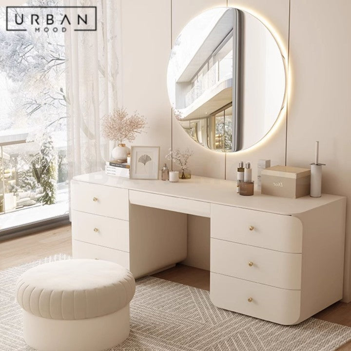 FENNY Modern Solid Wood Vanity Table