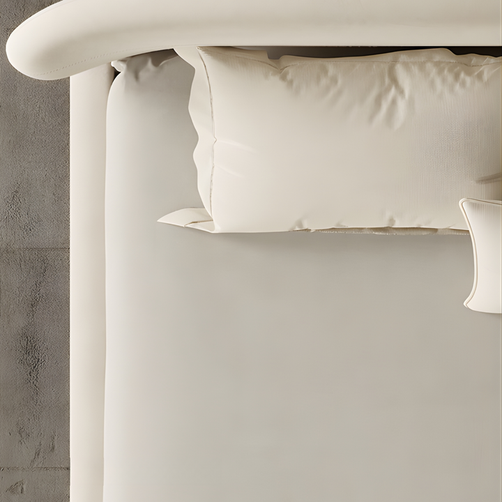 FERN Minimalist Floating Fabric Bedframe - Urban Mood Singapore