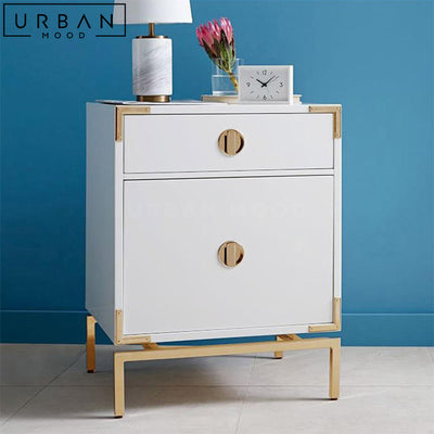 FIENNE Oriental Bedside Table