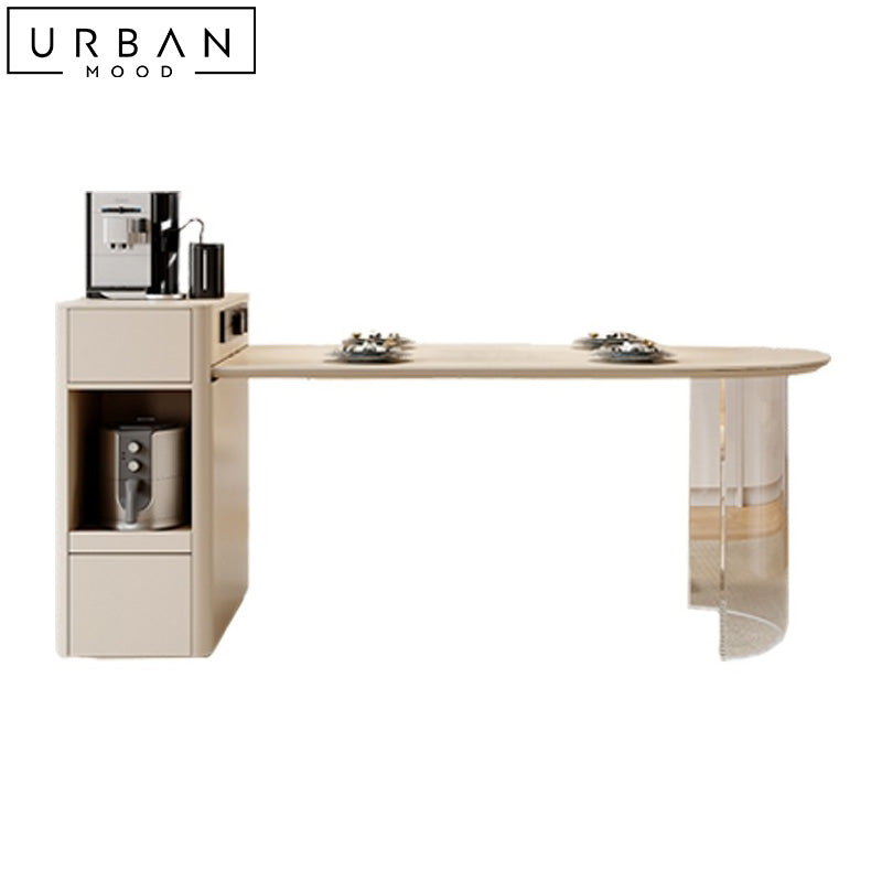 FILLE Minimalist Sintered Stone Dining Table