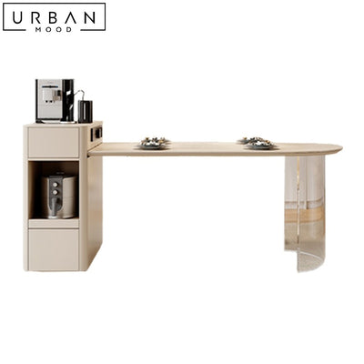 FILLE Minimalist Sintered Stone Dining Table