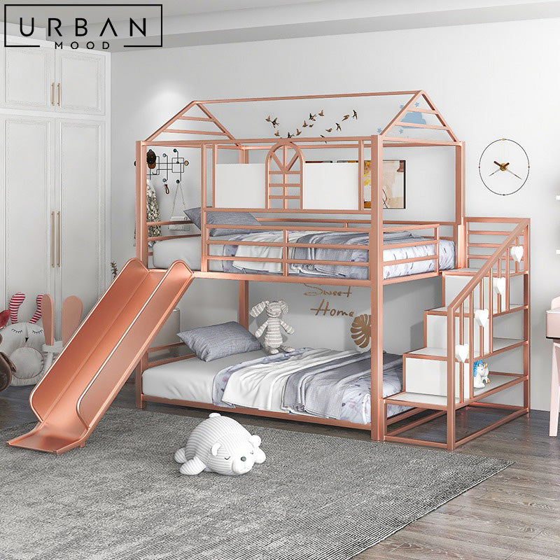 FIONA Modern Children's Loft Bedframe