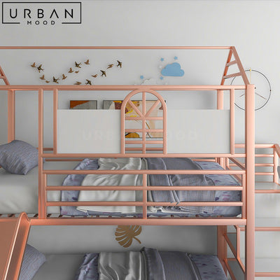 FIONA Modern Children's Loft Bedframe