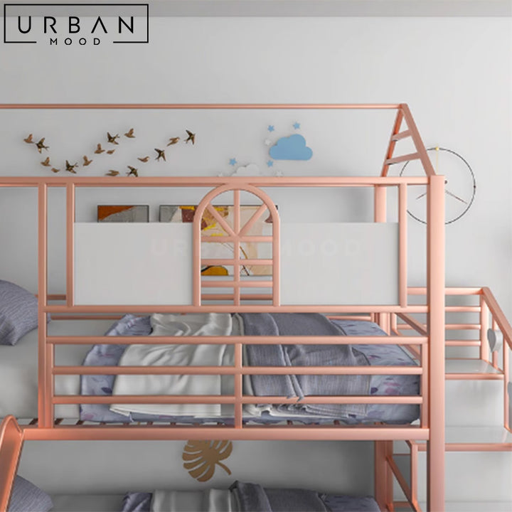 FIONA Modern Children's Loft Bedframe