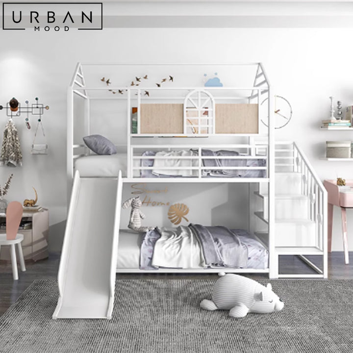 FIONA Modern Children's Loft Bedframe