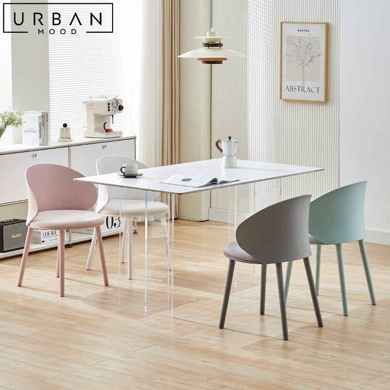 FIORE Modern Plastic Dining Chair