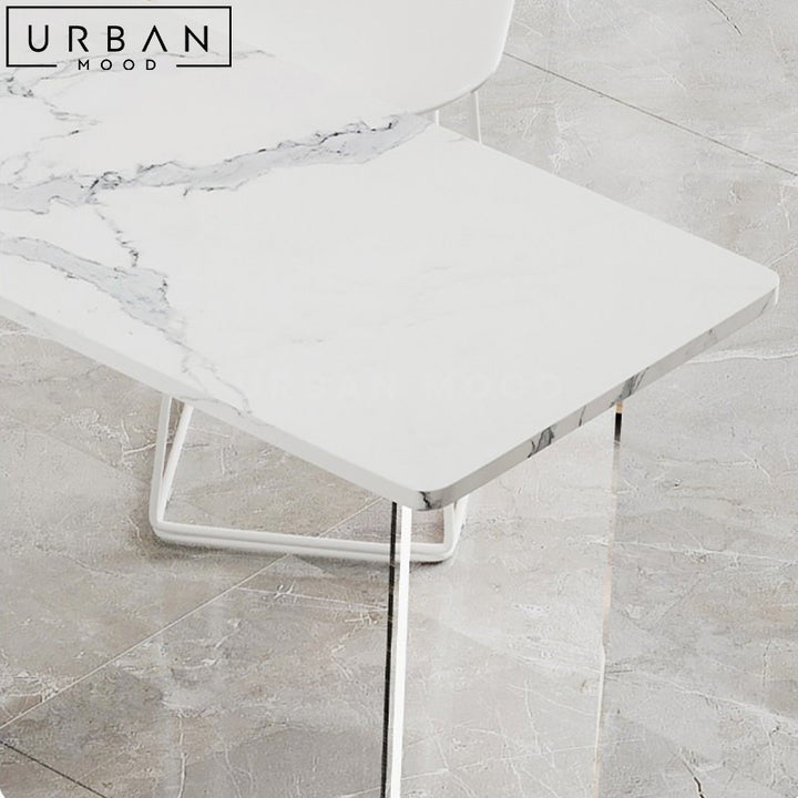 FIOREL Minimalist Sintered Stone Bar Table