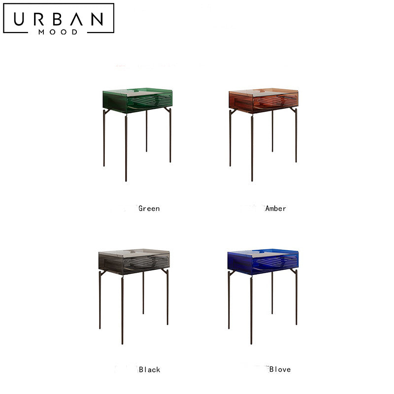 FIREL Minimalist Acrylic Vanity Table Set