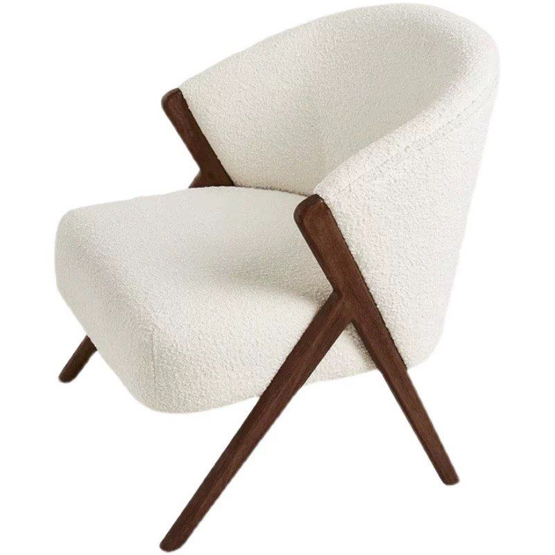FLOREN Modern Boucle Lounge Chair - Urban Mood Singapore