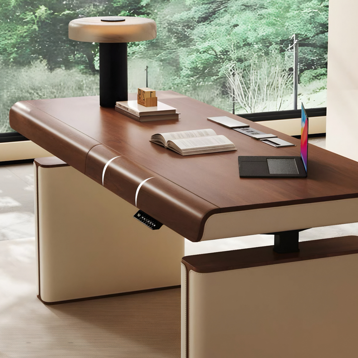 FLUTORA Modern Electric Smart Study Desk - Urban Mood Singapore
