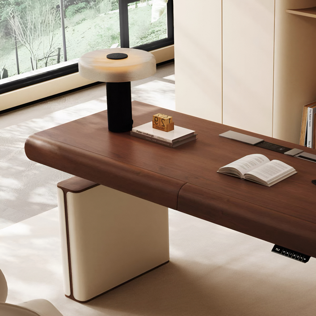 FLUTORA Modern Electric Smart Study Desk - Urban Mood Singapore