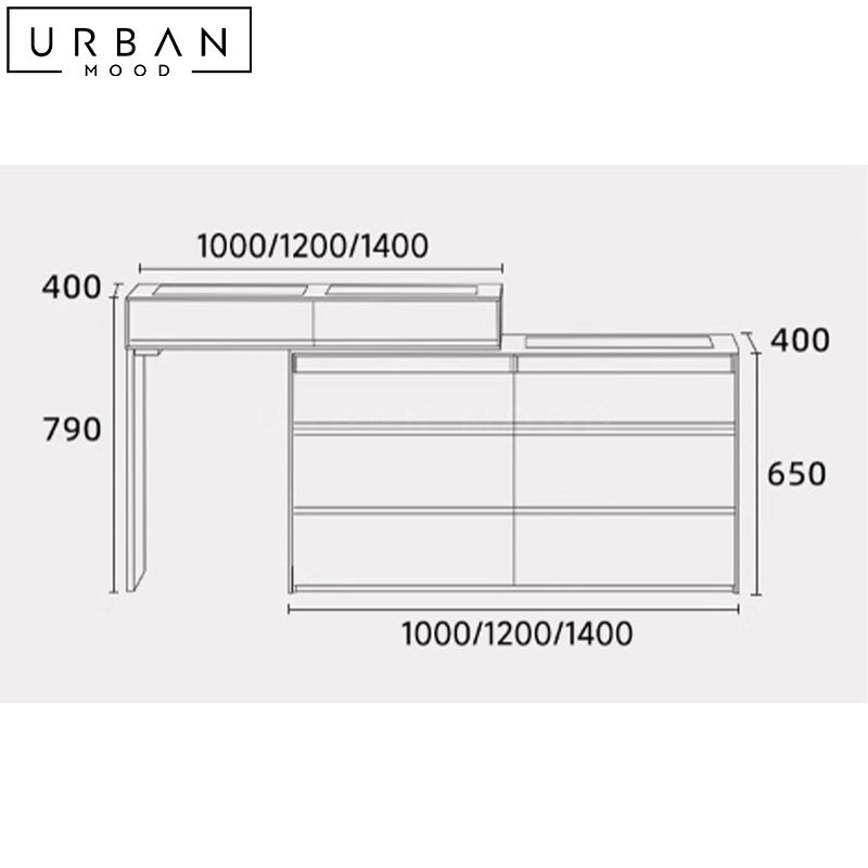 FOUND Minimalist Dressing Table