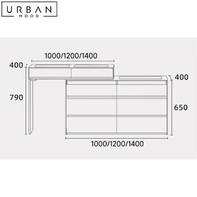 FOUND Minimalist Dressing Table