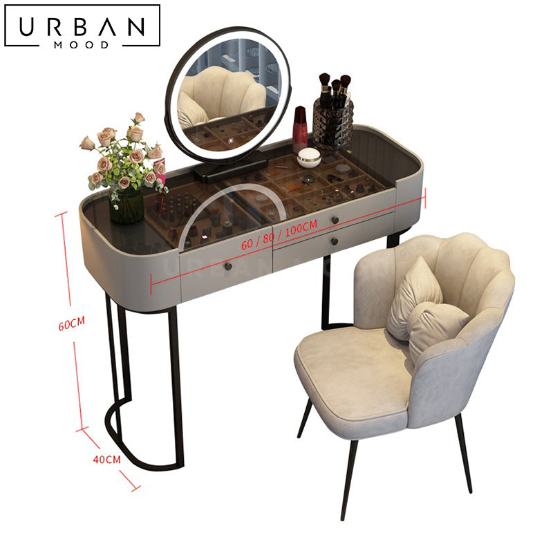 FRAN Modern Vanity Table Set