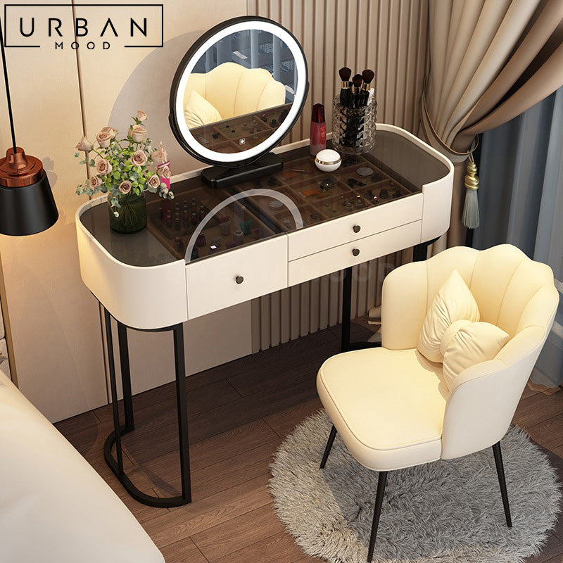 FRAN Modern Vanity Table Set