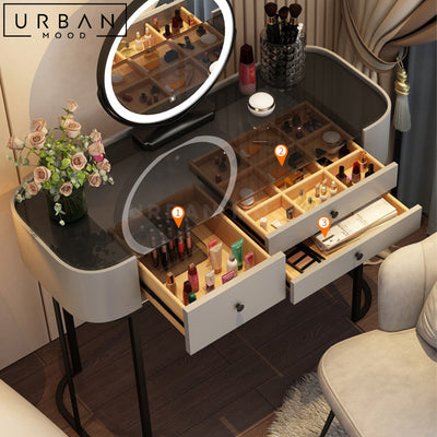 FRAN Modern Vanity Table Set