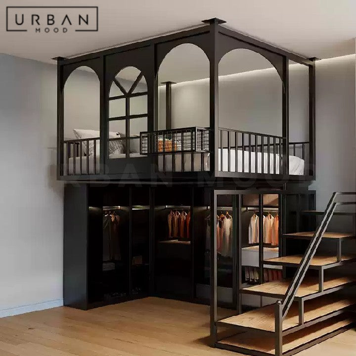FRANCOIS Modern Loft Bedframe – Urban Mood