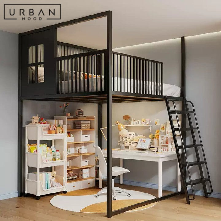 FRANCOIS Modern Loft Bedframe