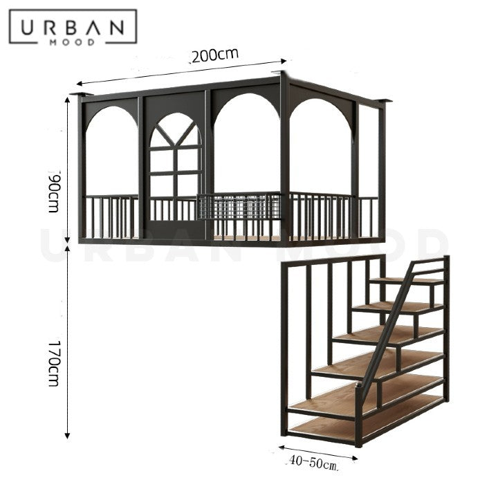 FRANCOIS Modern Loft Bedframe