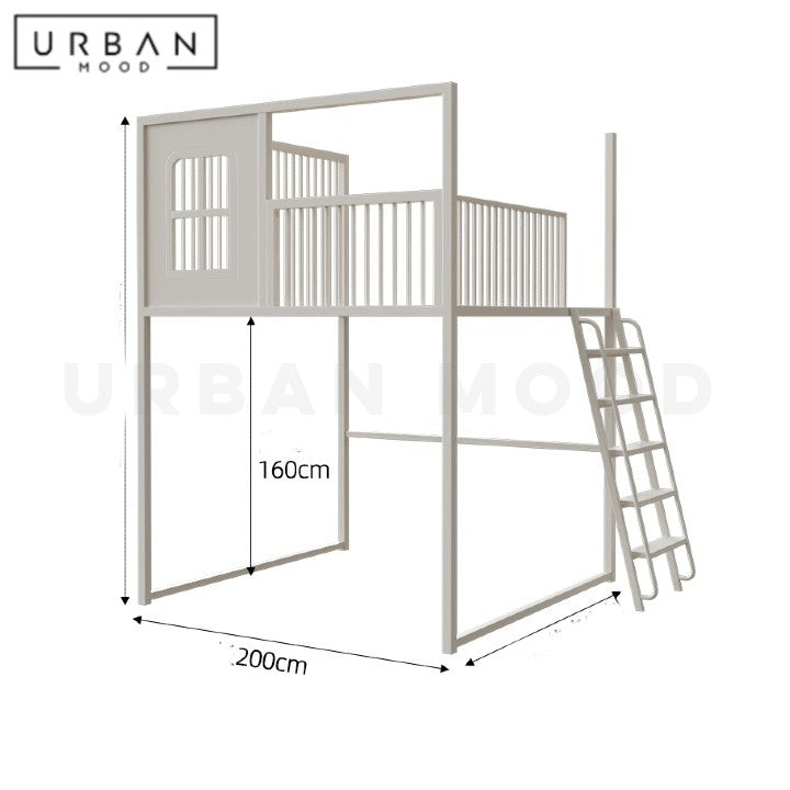 FRANCOIS Modern Loft Bedframe