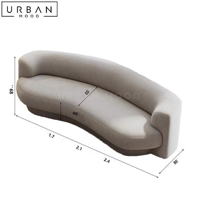FRICA Modern Boucle Sofa