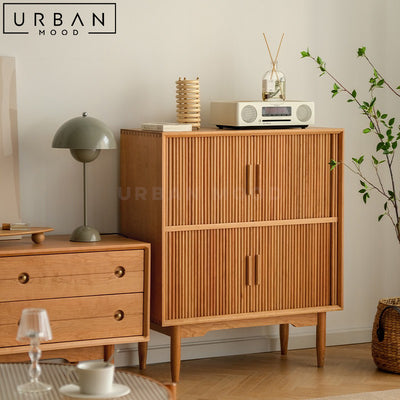 FURE Japandi Solid Wood Sideboard