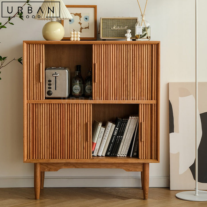 FURE Japandi Solid Wood Sideboard