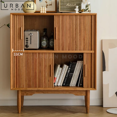 FURE Japandi Solid Wood Sideboard