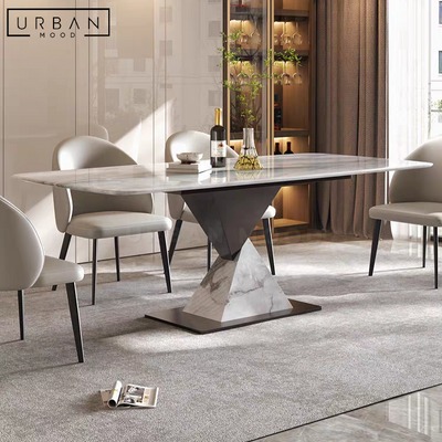 FENTY Modern Marble Dining Table