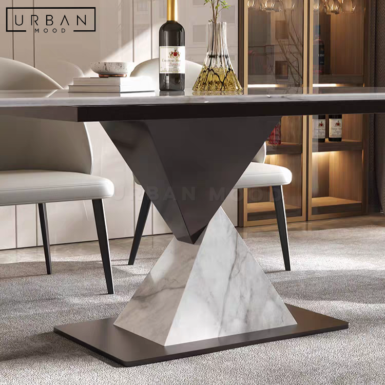 FENTY Modern Marble Dining Table