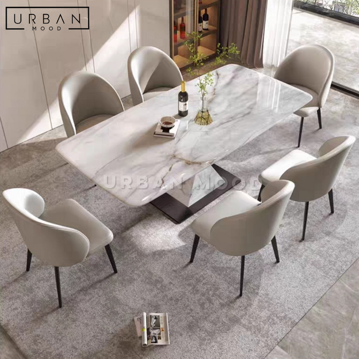 FENTY Modern Marble Dining Table