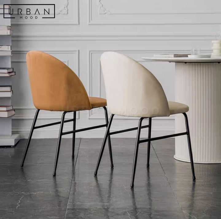 FERINE Modern Leather Dining Chair