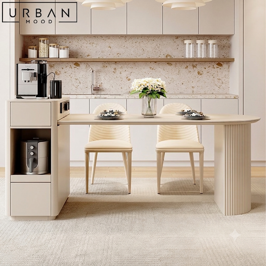 FILLE Minimalist Sintered Stone Dining Table