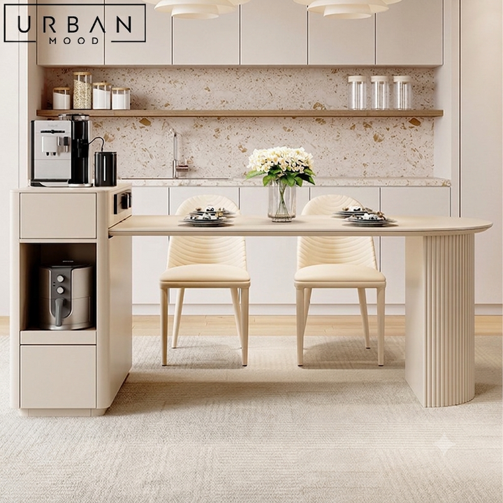 FILLE Minimalist Sintered Stone Dining Table
