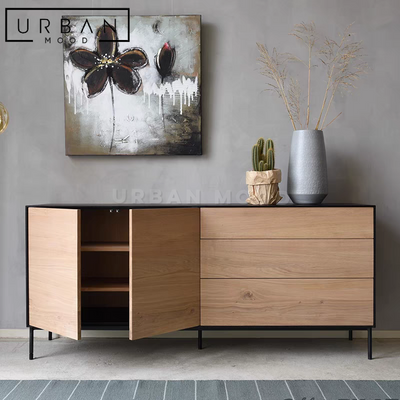 FLUSH Modern Solid Wood Sideboard