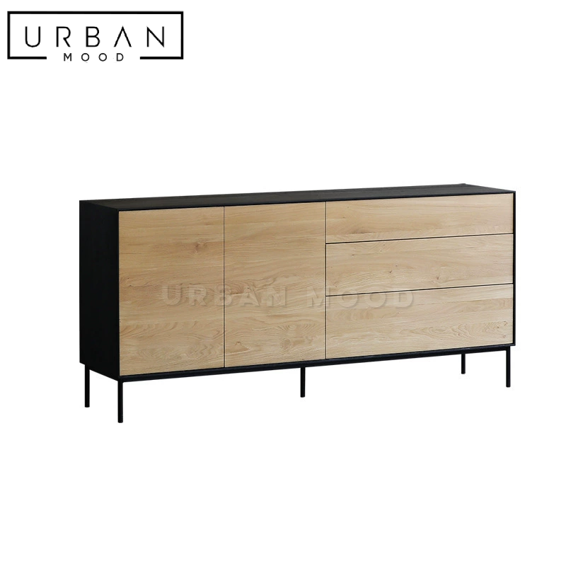 FLUSH Modern Solid Wood Sideboard